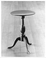 SA0630 - A cherry candle stand. Identified on the back., Winterthur Shaker Photograph and Post Card Collection 1851 to 1921c